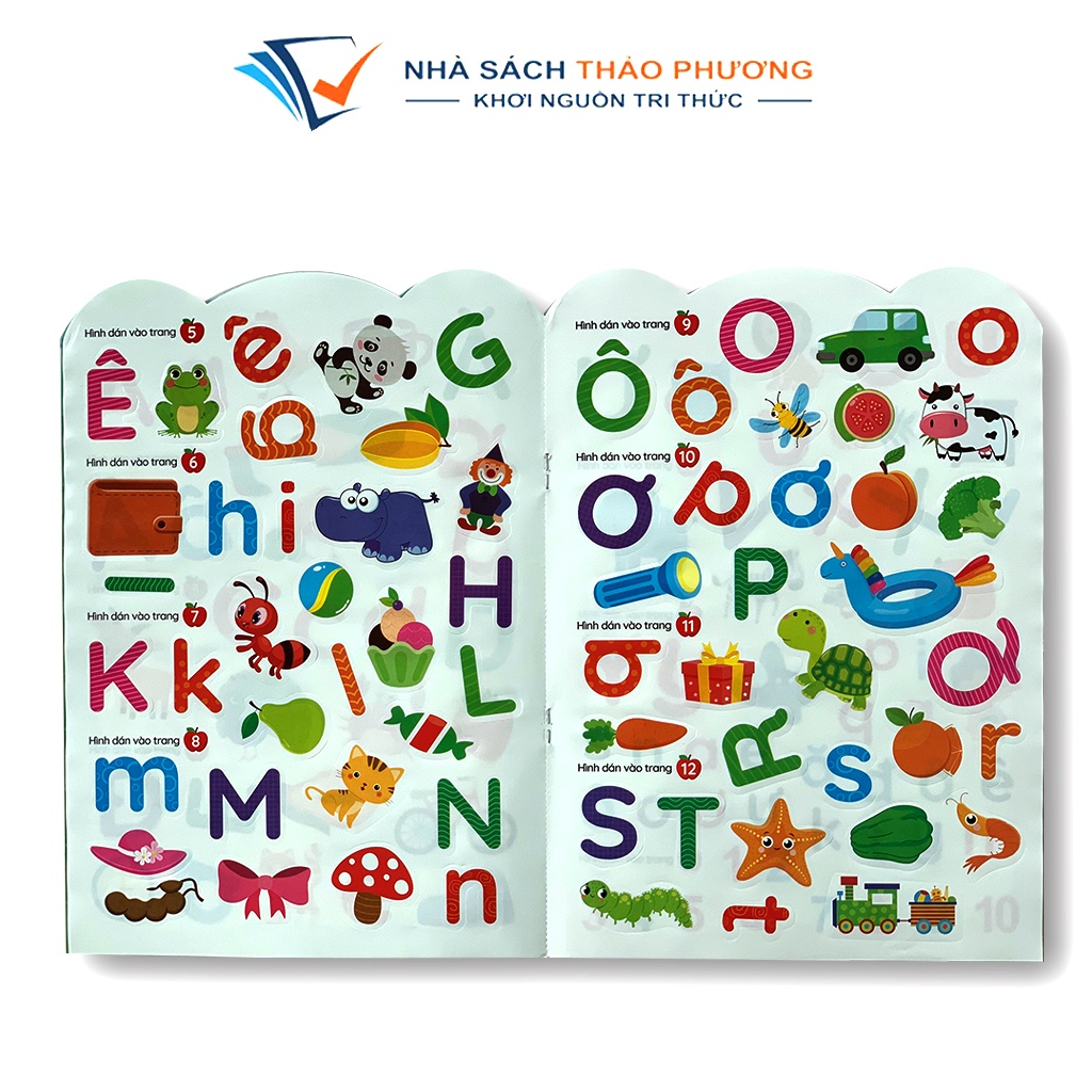 Sách - 365 Sticker bác dán thông minh IQ EQ CQ