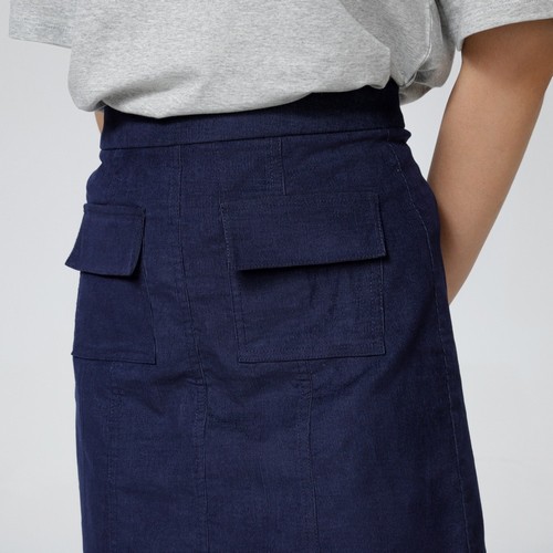 Chân váy Monde Point MPWA0616320 màu xanh navy | BigBuy360 - bigbuy360.vn