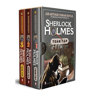 Sách - Sherlock Holmes Toàn Tập Trọn Bộ 3 Tập Bìa Cứng