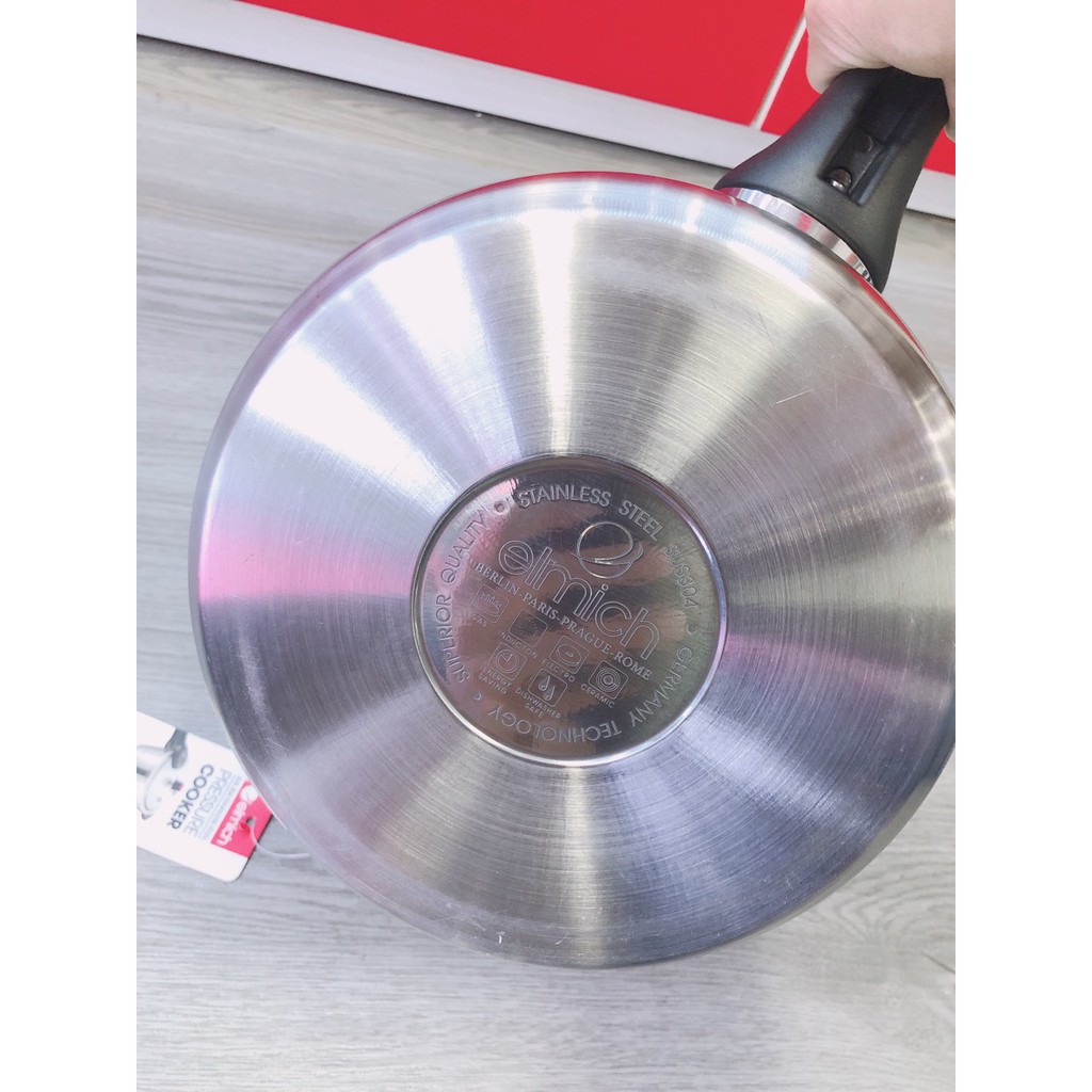 Nồi áp suất inox 304 Elmich 20cm 4.0L EL3369
