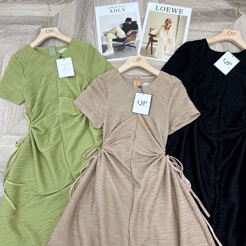 ĐẦM NHĂN RÚT EO HÔNG 3M