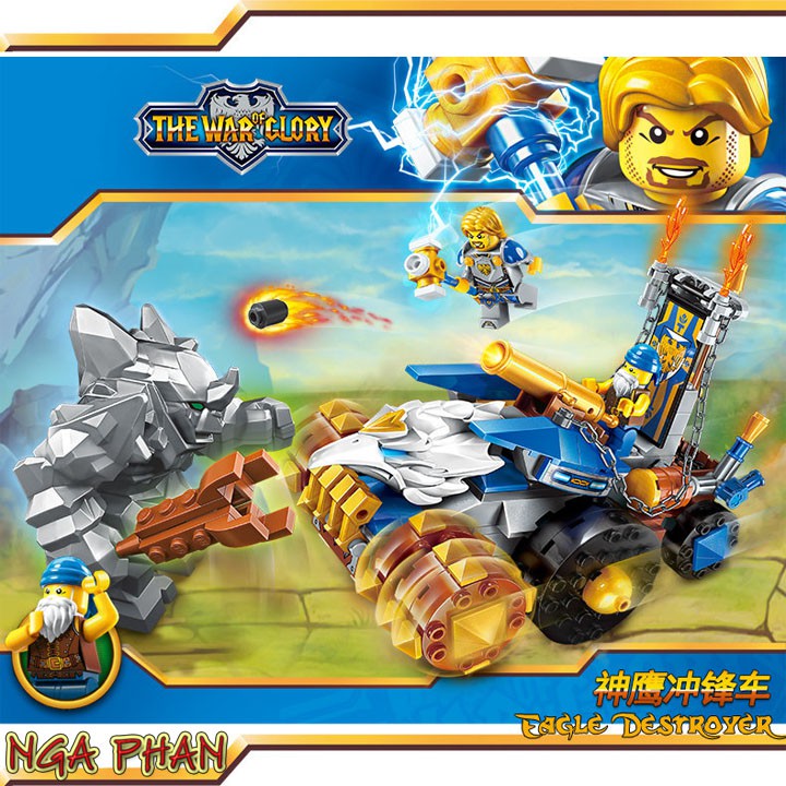 Chiến Xa Đại Bàng Hủy Diệt Warcraft Lego Enlighten Qman Đồ Chơi Xếp Hình Lắp Ráp