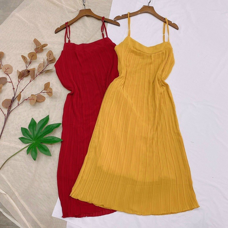 Đầm Maxi Dập Ly Voan Lụa | BigBuy360 - bigbuy360.vn