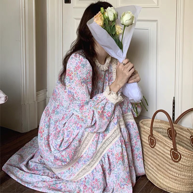 Váy Babydoll hoa nhí