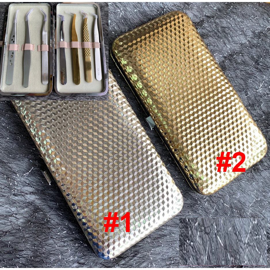 Ví Đựng Nhíp, Bảo Quản Nhíp và Dụng Cụ Nối Mi Bằng Da - Lẻ 1 Cái