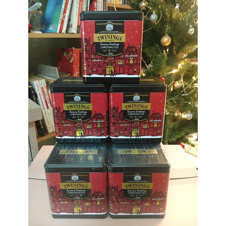 [date 10/2021]Combo 2 hộp trà đen hương cam giáng sinh Twinings