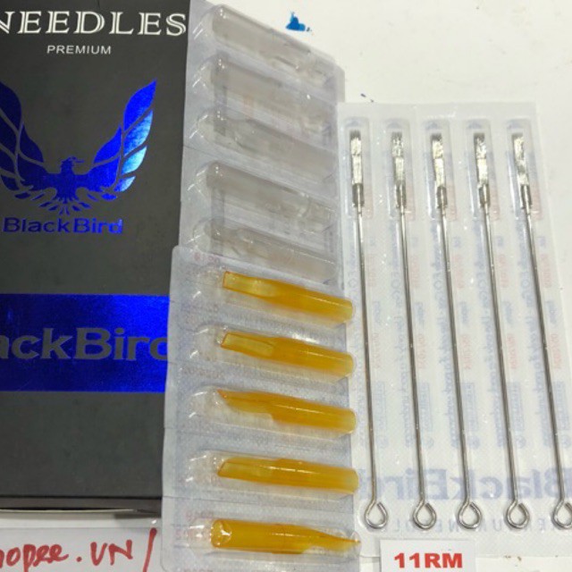 5 kim +ngòi 11RM ,kim đánh bóng 2 hàng bán nguyệt