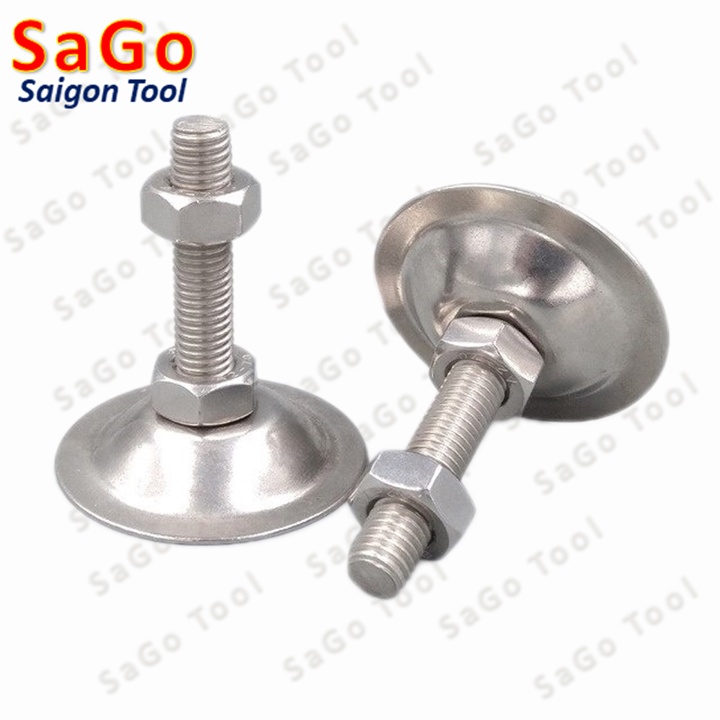 Chân đế tăng đưa dạng chén bằng thép mạ kẽm M12M16M20