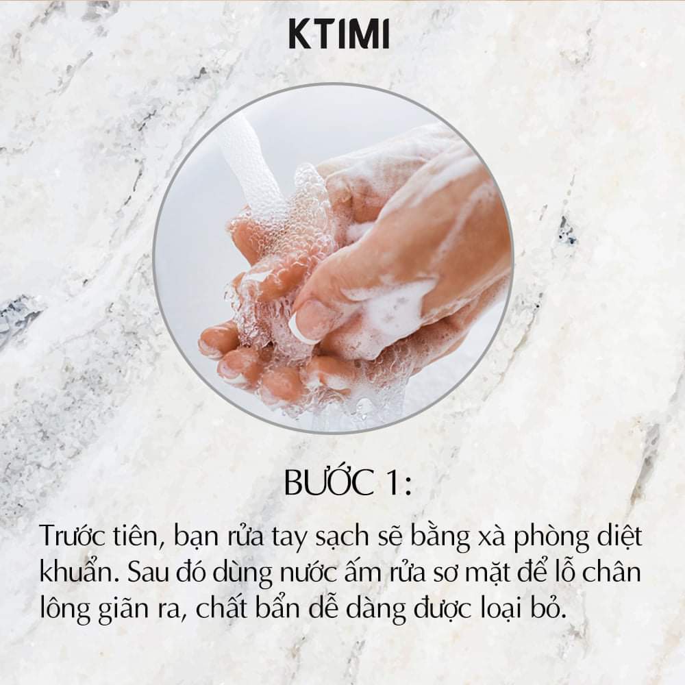 Sữa Rửa Mặt DEEP CLEANSING FOAM 100g KTIMI .Dịu Nhẹ,Phù Hợp Với Mọi Làn Da. DR Ngọc khuyên dùng