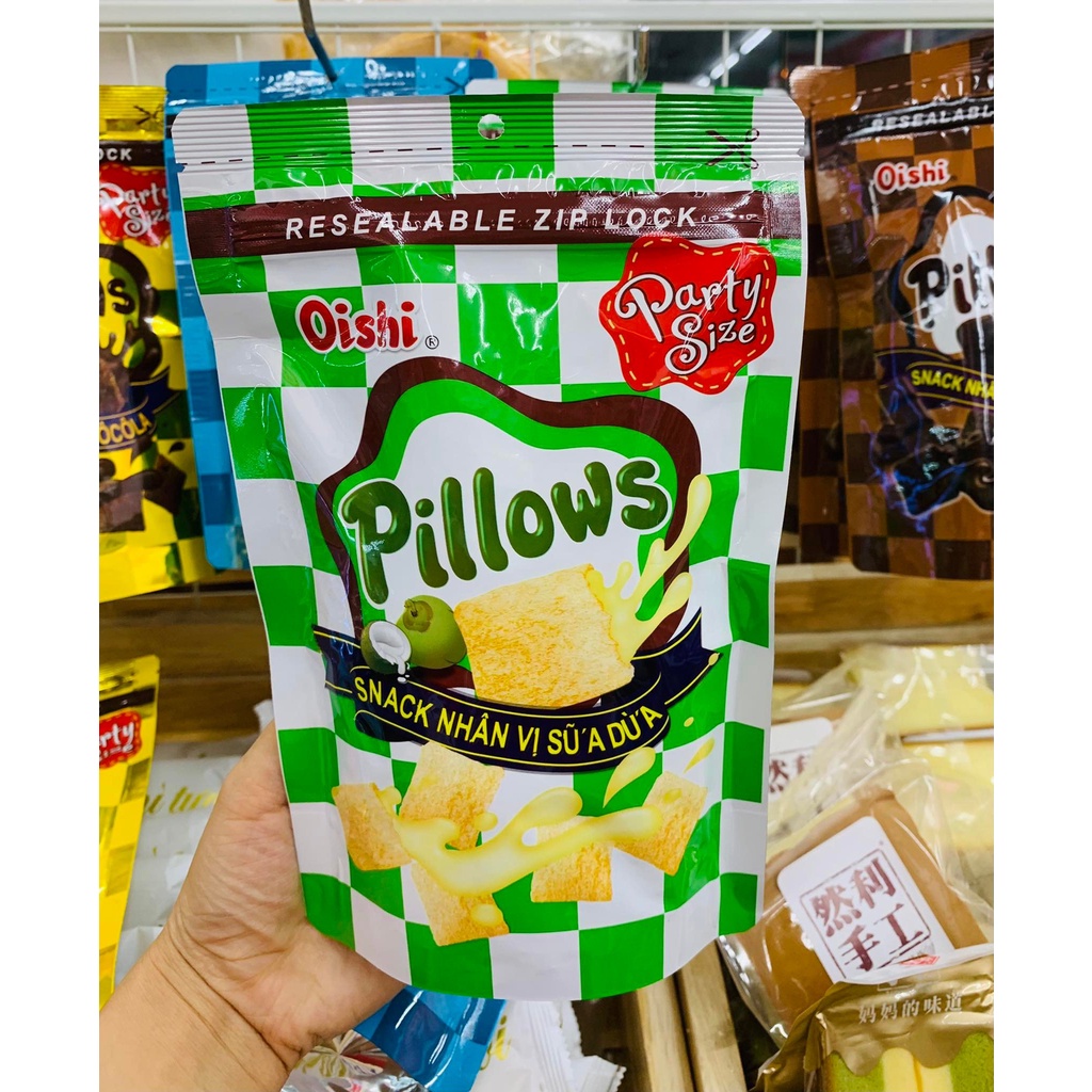 Snack Pillows Oishi nhiều vị gói 95g