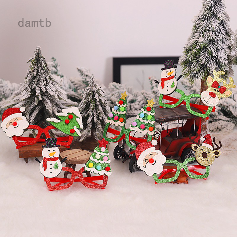 Christmas decorations cartoon old man doll glasses