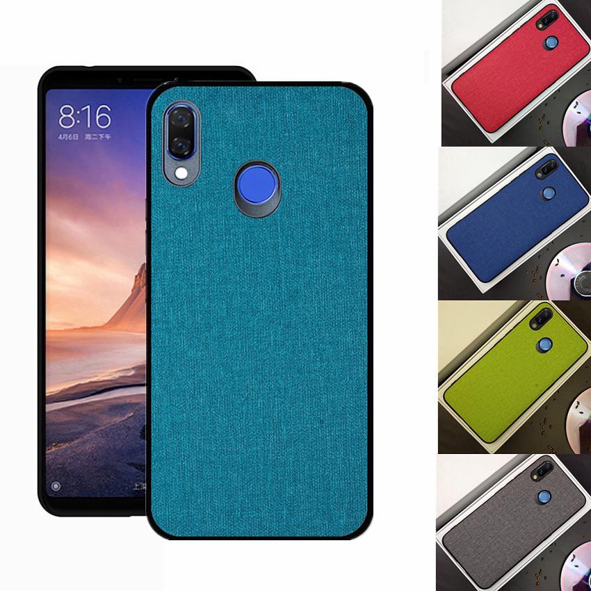 For Lenovo S5 Pro Case K5 Pro back cover Shockproof Capa  PC+TPU Back Case Capa Fabric Cover