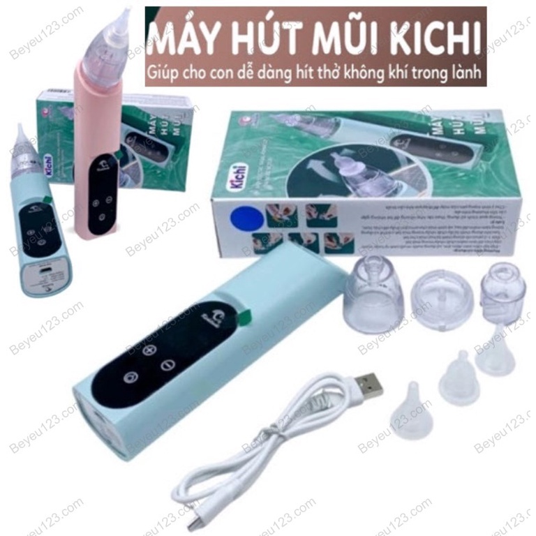 Máy Hút Mũi điện Kichilachi Có tích pin Sạc Điện 5.0 - Kichi