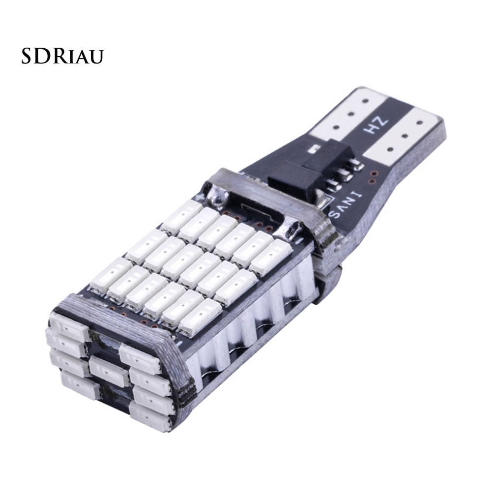 Set 2 đèn LED đi sương T15 4014 45SMD Canbus thiết kế cao cấp