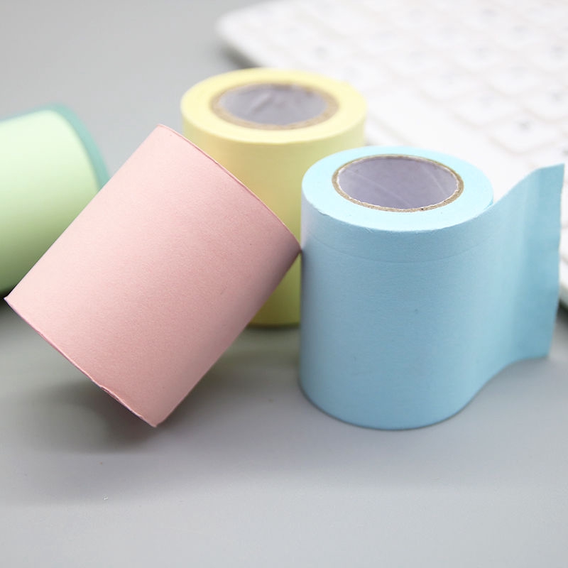 Tập Giấy Ghi Chú Dạng Băng Keo Siêu Dài Tiện Dụng Cho Học Sinh