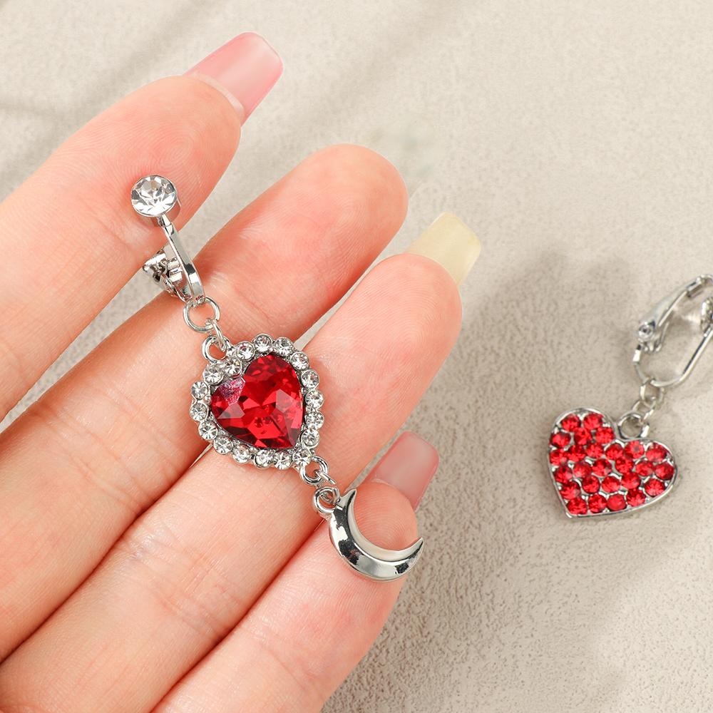 OSIER1 Vòng Khuyên Rốn Giả Kẹp Rốn Cho Nữ