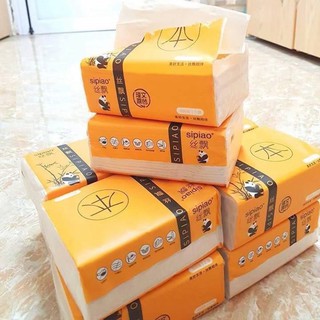 Thùng giấy ăn gấu trúc 27 gói