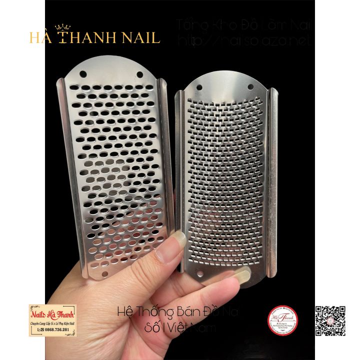 Mặt Lưỡi Chà Gót Chân Thay Thế , Dụng Cụ Chà Gót Chân Inox 304