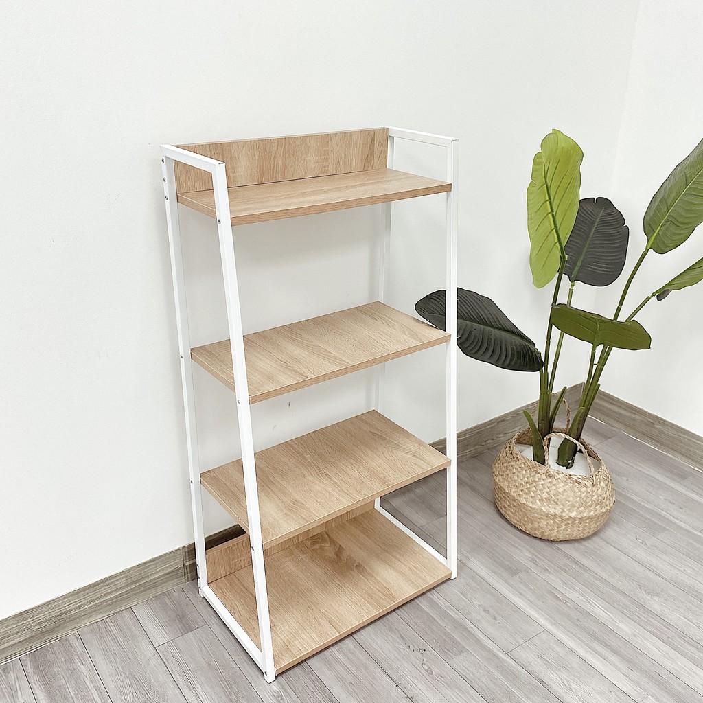 Kệ đa năng Kodo 4 tầng tiện lợi thông minh khung trắng - GM06 | BigBuy360 - bigbuy360.vn