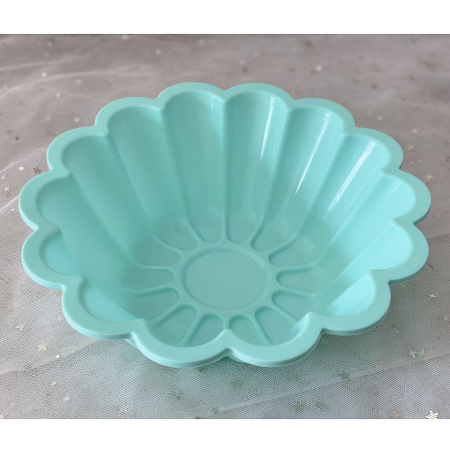 Khuôn silicon Váy Búp Bê, Tô, Chậu Hoa đổ bánh rau câu 3D, 4D