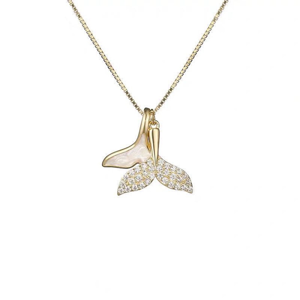 Vòng cổ Mặt Đuôi Cá Thời Trang Cho Nữ