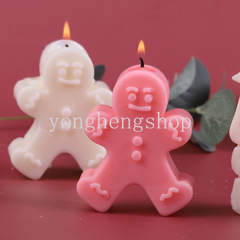 Khuôn Silicone Làm Bánh Hình Người Bánh Gừng Độc Đáo