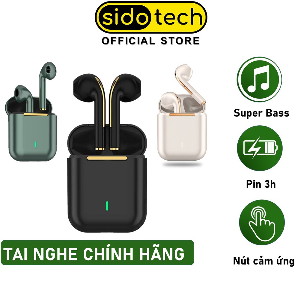 Tai nghe bluetooth không dây True Wireless Sidotech Airpods mini TWS nâng cấp âm thanh Super Bass Cảm ứng Smart