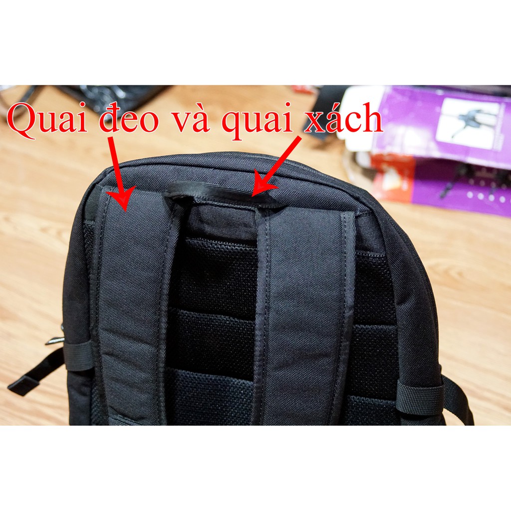 Balo đựng máy ảnh Crumpler roady Half Photo ngăn laptop đến 15.6inch