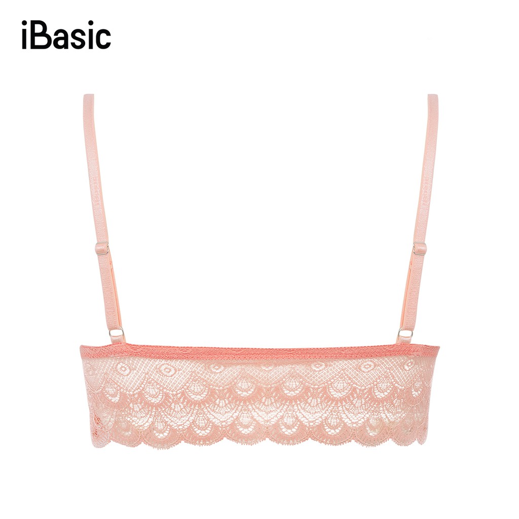 Áo bralette không gọng satin iBasic BRAY044