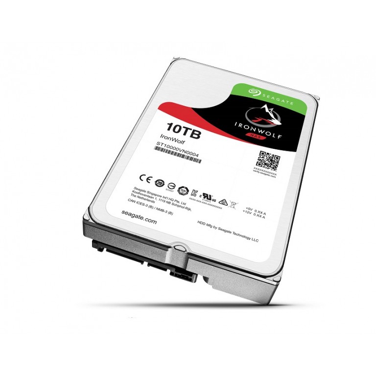 Ổ Cứng HDD Seagate IronWolf 3.5/10TB/256MB - ST10000VN0004
