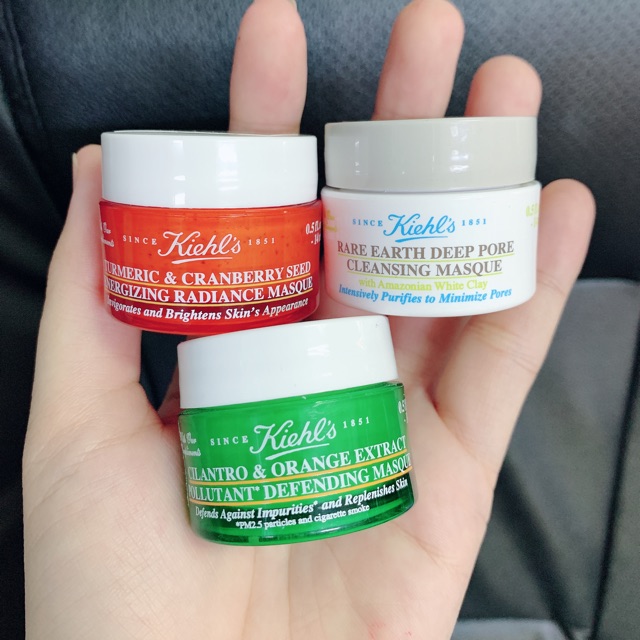 Mặt nạ kiehl’s mini 14ml - mặt nạ kiehls đất sét - Combo các sản phẩm mini Kiehl's