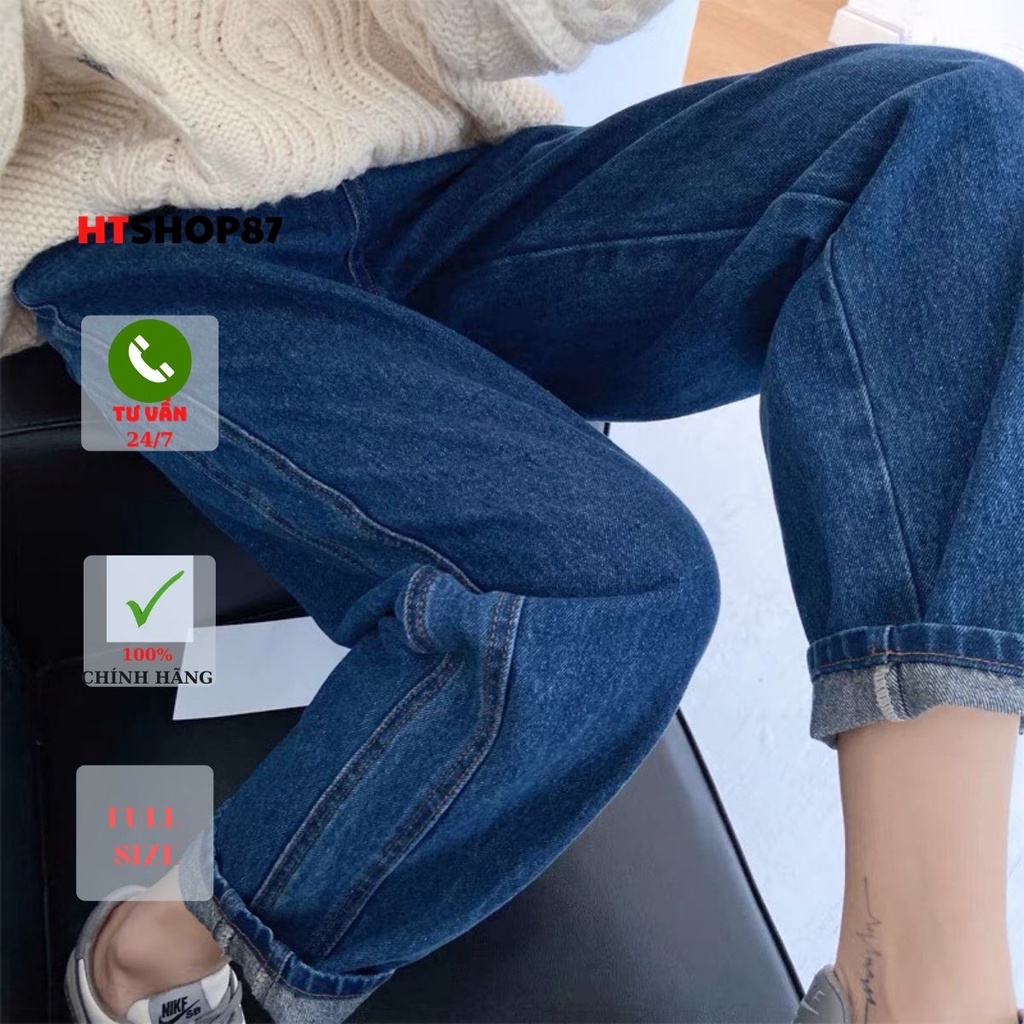 Quần bò jean nữ Unisex mẫu mới nhất 2022 HTJean | BigBuy360 - bigbuy360.vn