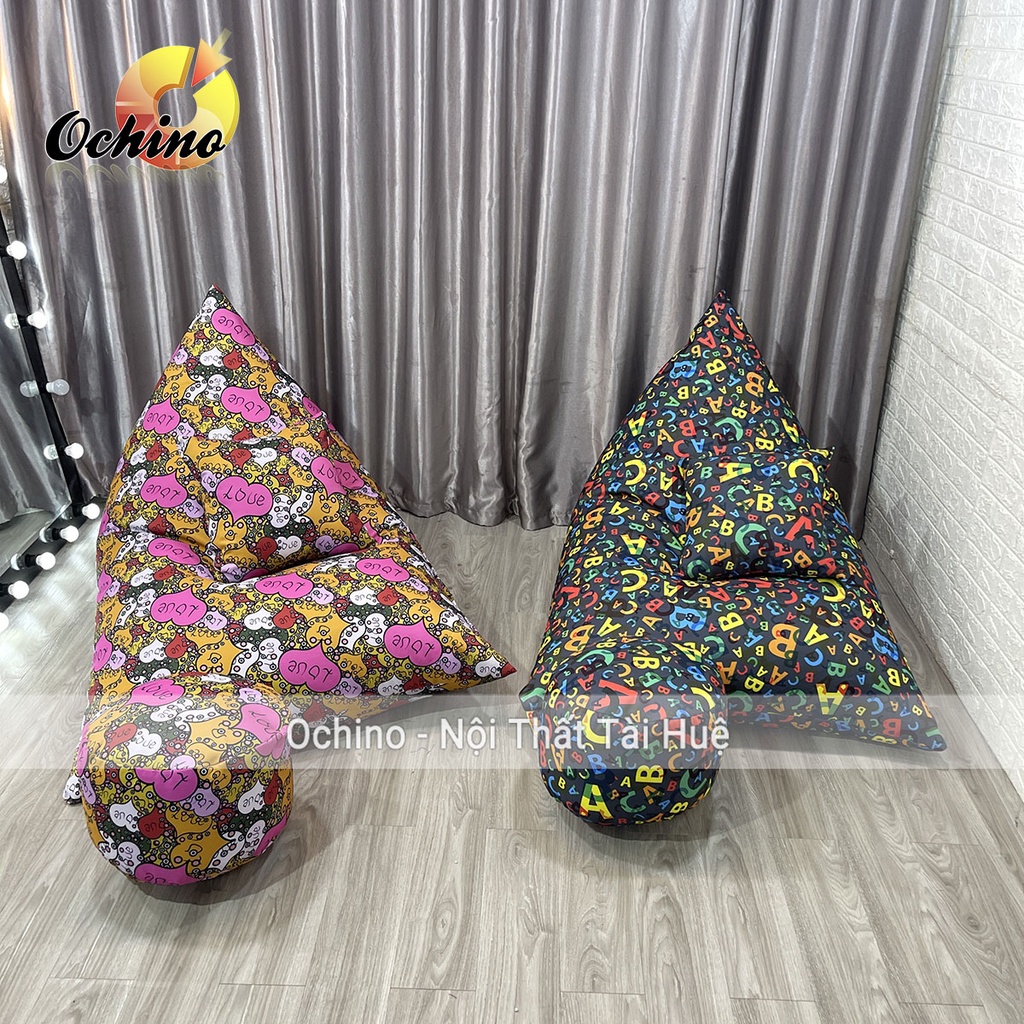 Ghế Lười Hạt Xốp Dáng Thuyền Ngồi Thư Giãn Thoải Mái (Nhiều Mẫu Chọn)