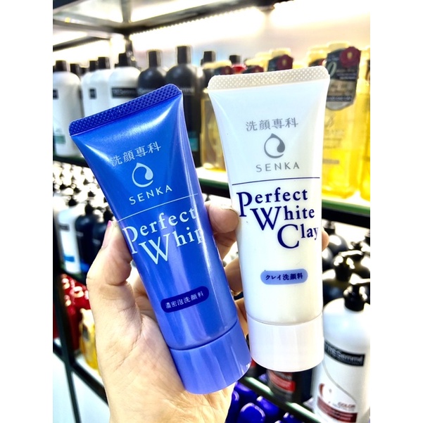 [Mini size] SỮA RỬA MẶT SENKA PERFECT WHIP + PERFECT WHITE NHẬT BẢN 50g
