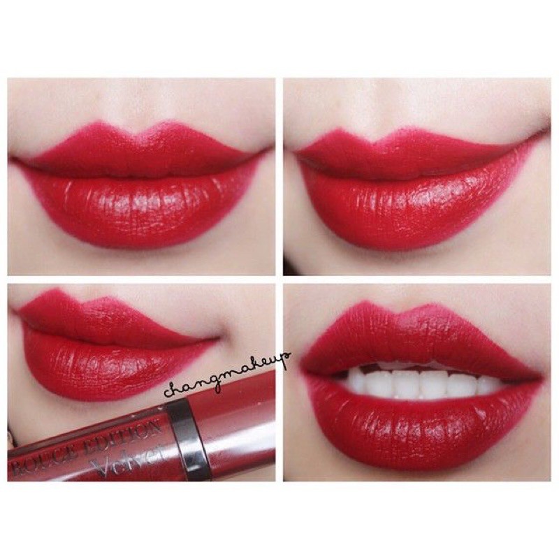 SON KEM LÌ BOURJOIS ROUGE VELVET #08 GRAND CRU ĐỎ CHERRY