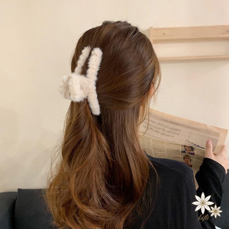 Con cua kẹp tóc dễ thương hàn quốc sang trọng kẹp tóc cô gái ngọt ngào