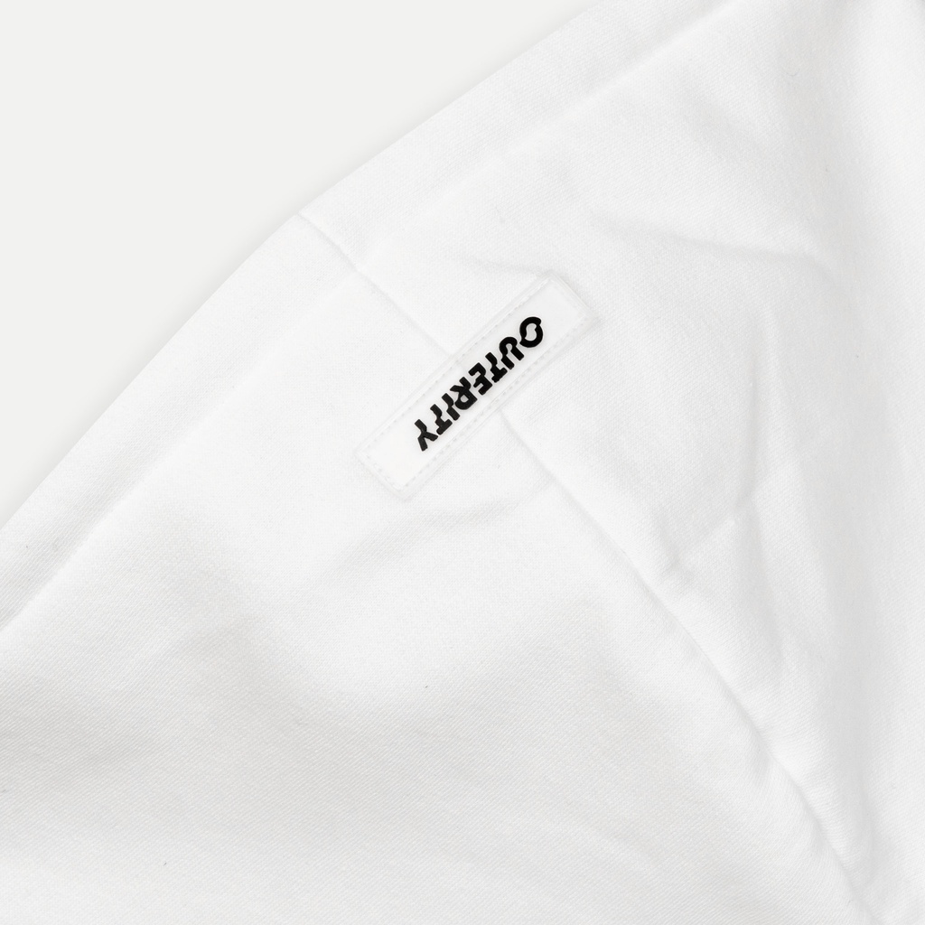 Áo Hoodie Zip Outerity Snow / Trắng - ORT404