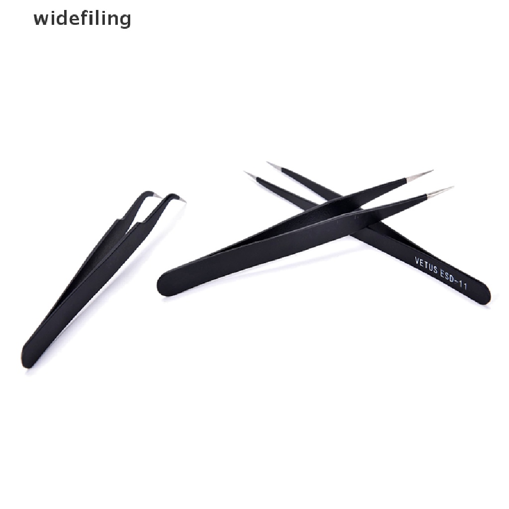 Set 6 nhíp thép không gỉ chống tĩnh điện an toàn tiện lợi
