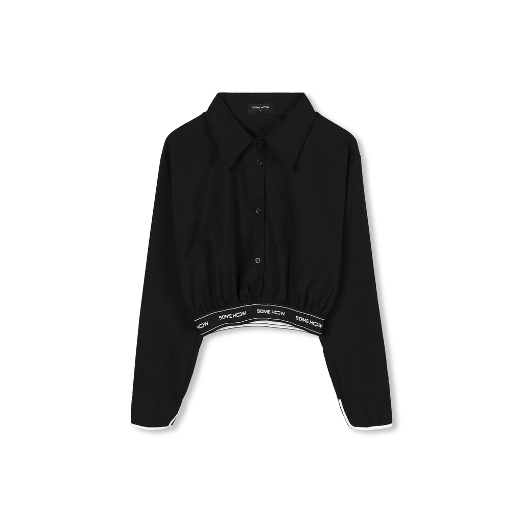 Áo Croptop Nữ Borip Shirt , Chất Vải Kate ford Thoải Mái , WC000207 ,SOMEHOW