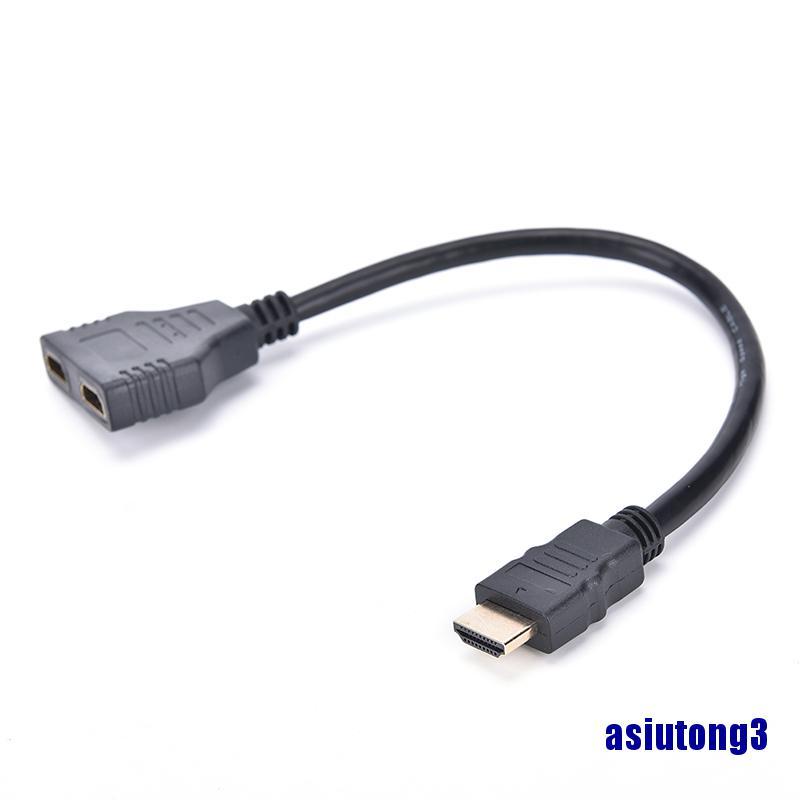 Đầu Chia Cổng Hdmi 1080p Sang 2 Đầu Âm 1 Trong 2