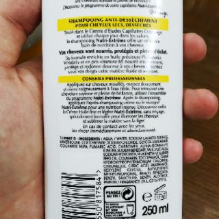 (Tóc Khô) Gội Xả Dessange Trắng 250ml 🇫🇷