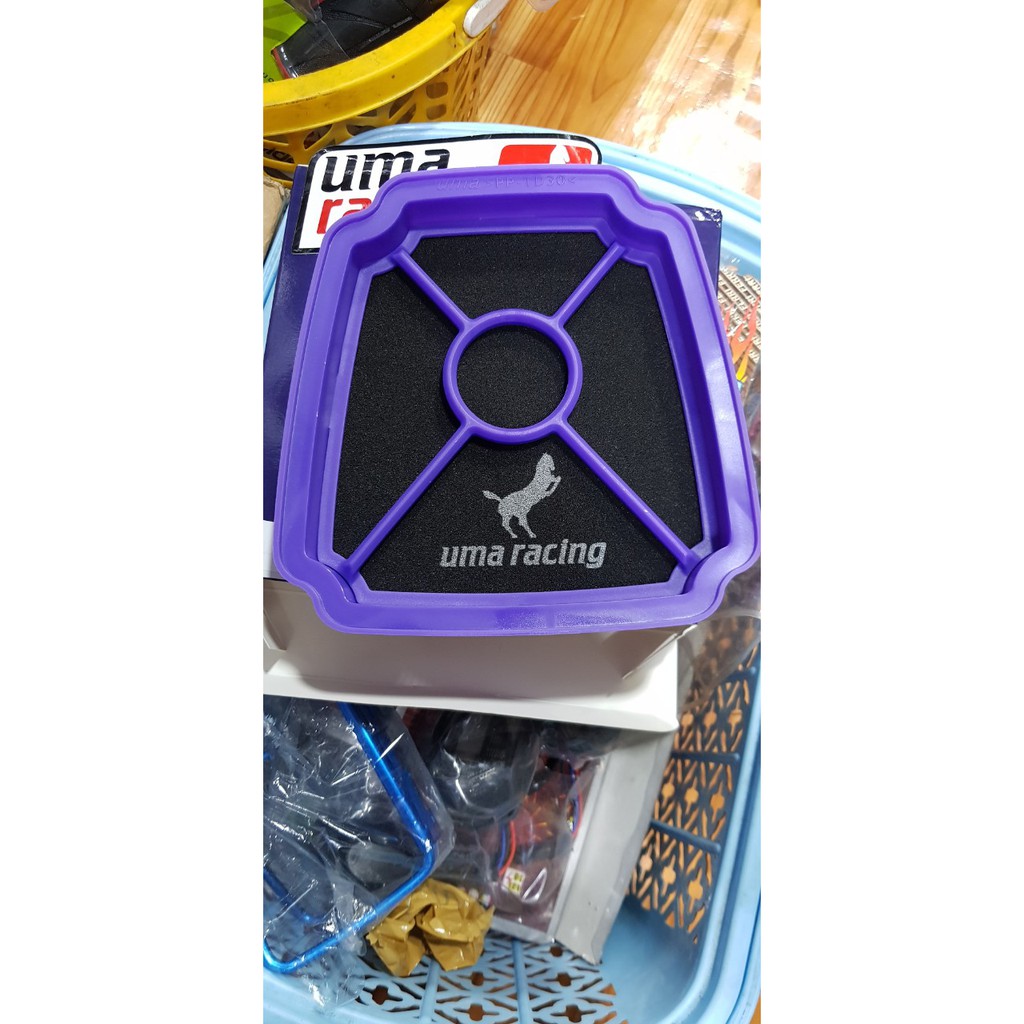 Lọc gió UMA RACING gắn EX 150 - được thiết kế để tăng mã lực và gia tốc