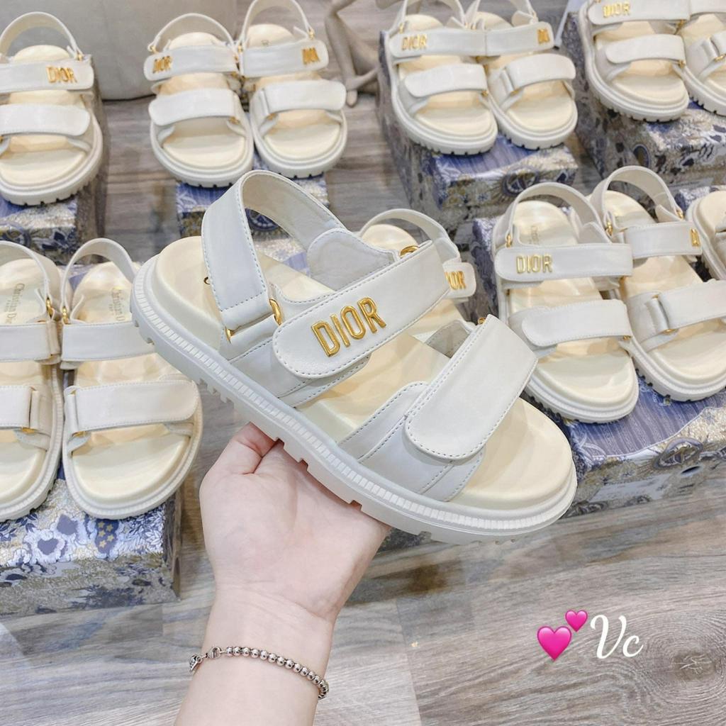 Dép sandan D.I.O hậu quai dán 3cm