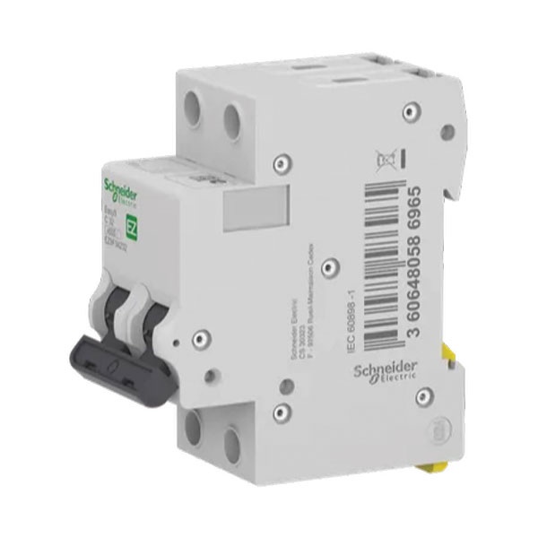Cầu dao tự động MCB Schneider EZ9F34232 2P 32A 4.5kA C Curve Easy9 | Aptomat bảo vệ an toàn MCB Schneider EZ9F34232