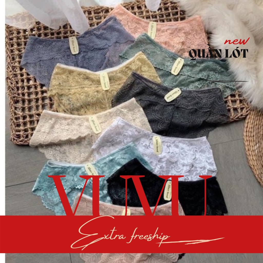 Quần Lót Ren Quần Lót Sexy - Đồ Lót Gợi Cảm Không Viền- Vải Xuyên Thấu - Đủ Màu | BigBuy360 - bigbuy360.vn