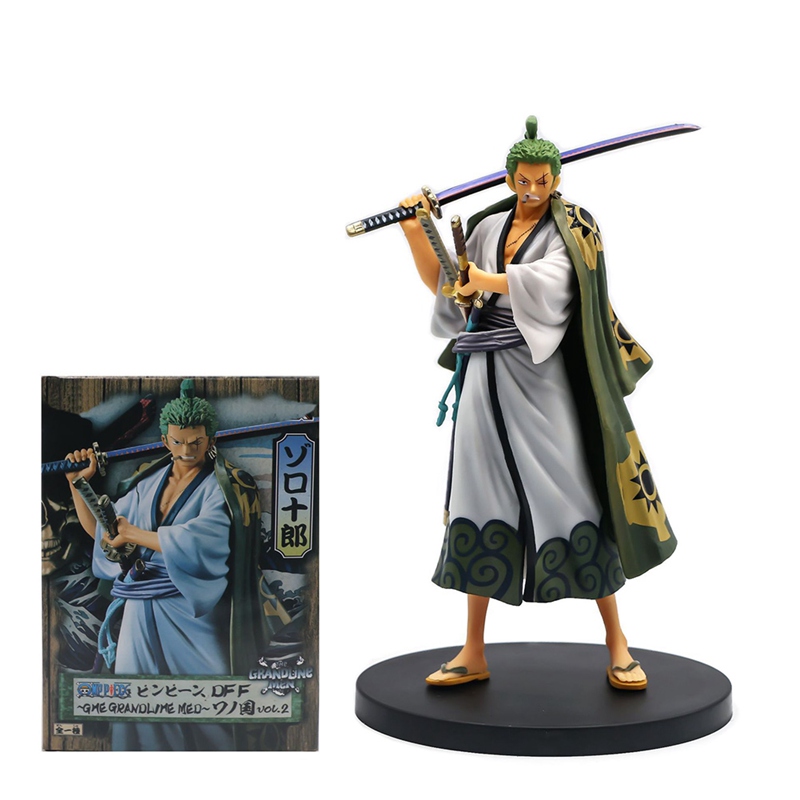 Mô Hình Nhân Vật Phim One Piece Dxf The Grandline Men Wanokai Vol.3 Trafalgar D. Law