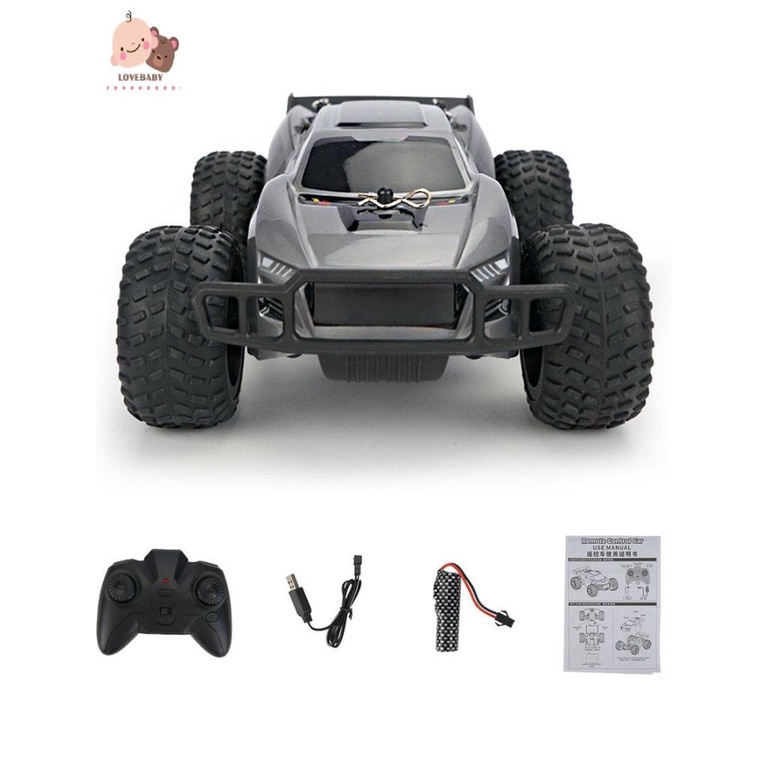 Xe địa hình điều khiển từ xa JJR/C Q88 2WD 1:22 2.4G tốc độ cao kèm phụ kiện