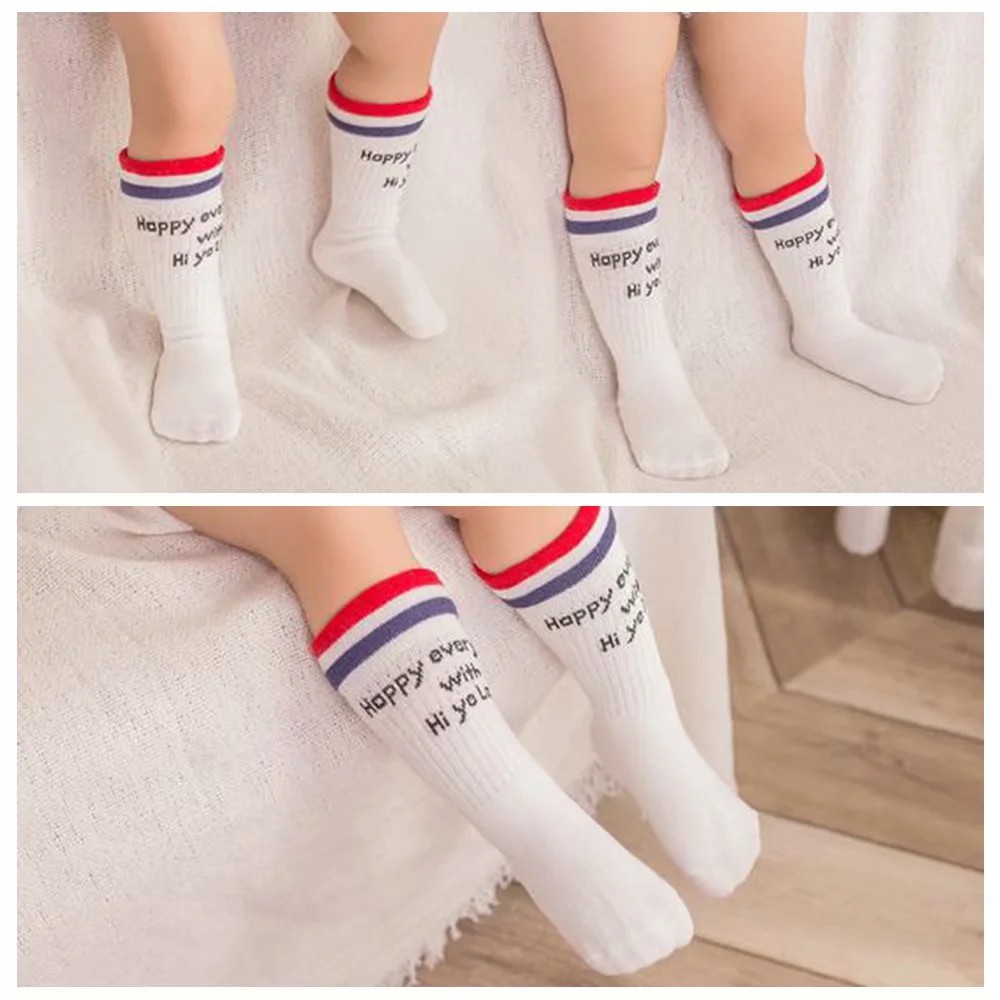 Vớ Cotton Thể Thao Thời Trang Cho Bé 0-3 Tuổi