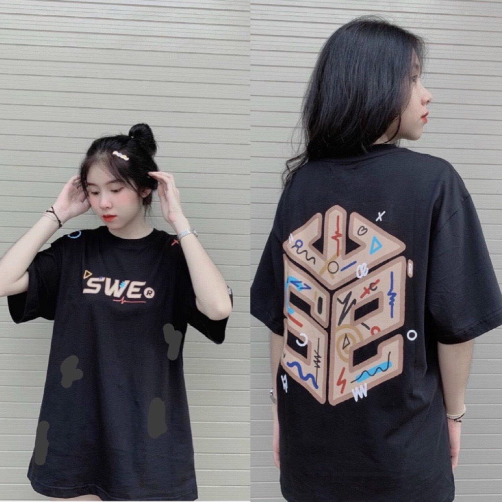 Áo Thun NHỊP ĐẬP SWE From Rộng Unisex Mềm Mịn Dày Dặn Hot Trend