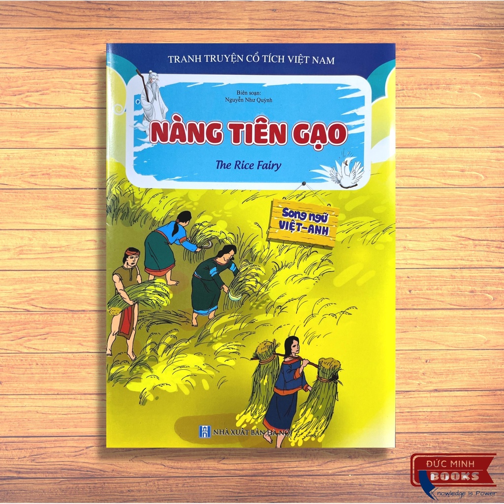 Sách - Truyện Tranh Cổ Tích, Ngụ Ngôn Việt Nam Và Thế Giới (Bộ 10 Cuốn Song Ngữ Việt - Anh)